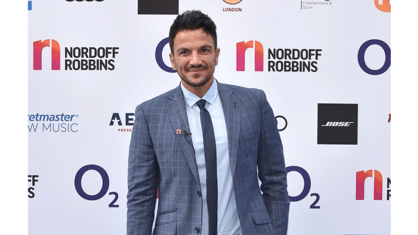 Peter Andre performing at Mecca Fest