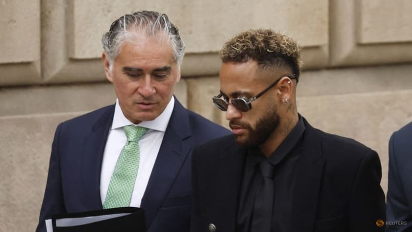 Neymar arrives at Barcelona court, trial starts over 2013 transfer Neymar arrives at Barcelona court, trial starts over 2013 transfer