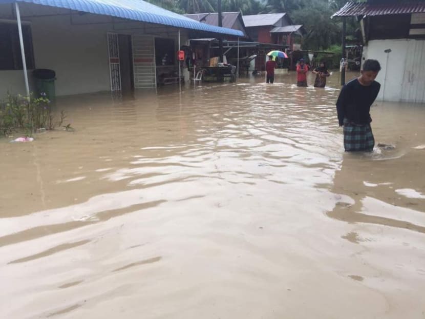 Flooding the low-lying areas of Penang, such as Teluk Kumbar saw more than 100 people being evacuated. Photo: Malay Mail Online