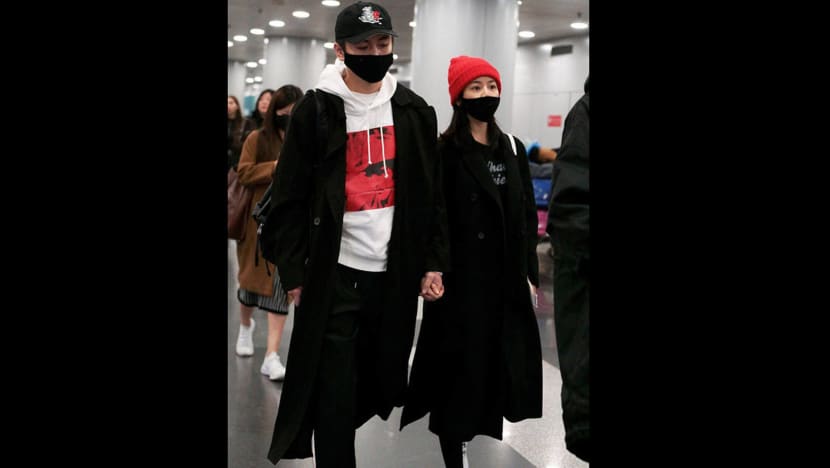 Michelle Chen, Chen Xiao turn heads in matching couple wear Michelle Chen, Chen Xiao turn heads in matching couple wear