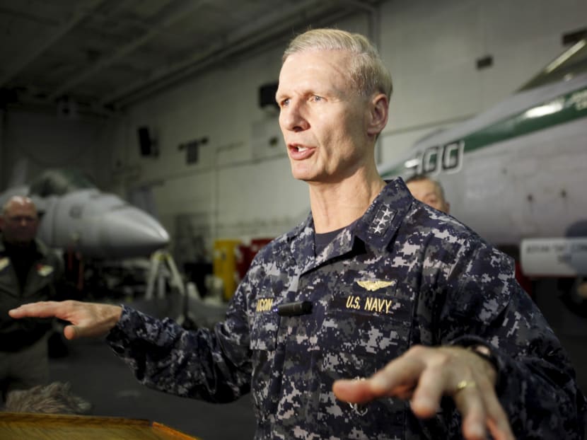 United States Navy Seventh Fleet Vice-Admiral Joseph P Aucoin said as of now, there are no formal talks to include coast guards under the code for unplanned sea encounters. Photo: Reuters