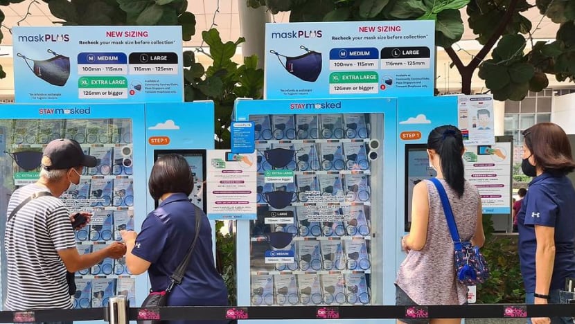 Man arrested after trying to illegally collect free masks from vending machines 61 times