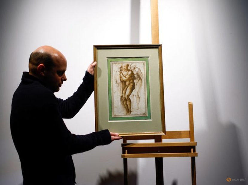 Rare Michelangelo drawing could fetch 30 million euros in Paris sale Rare Michelangelo drawing could fetch 30 million euros in Paris sale