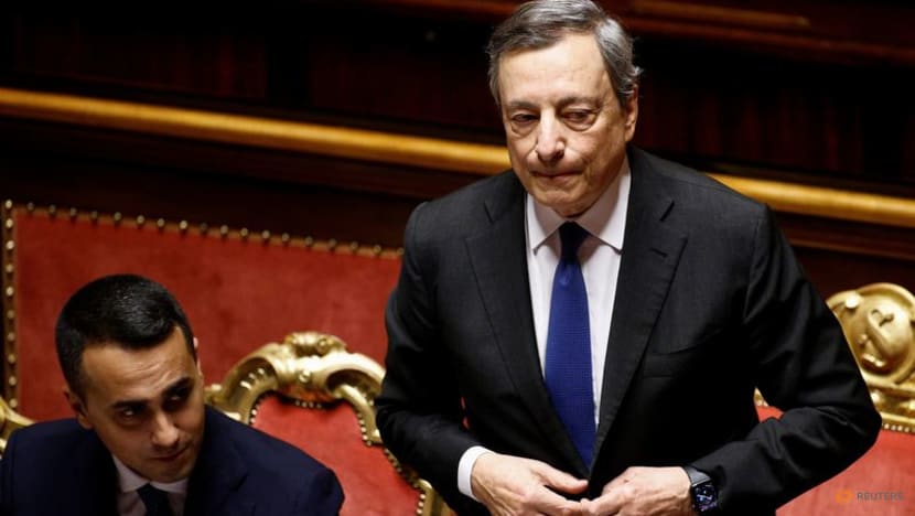 Draghi demands Italian unity as price for staying on as PM Draghi demands Italian unity as price for staying on as PM