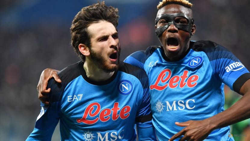 Napoli's injured Osimhen out of Milan Champions League clash Napoli's injured Osimhen out of Milan Champions League clash