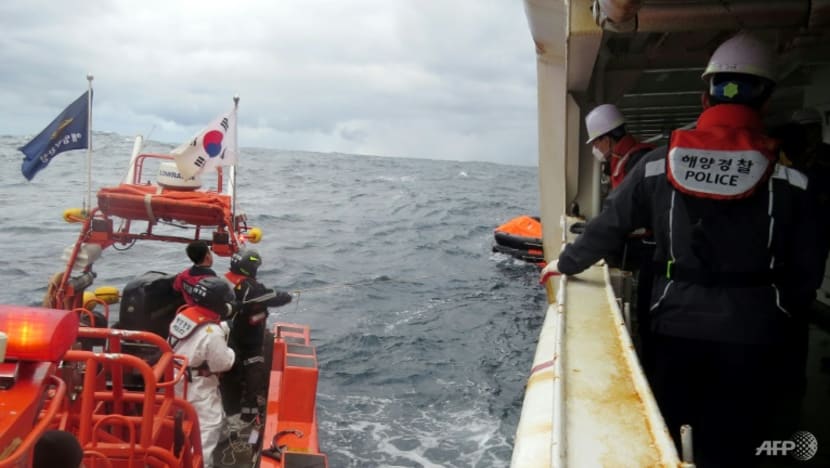 Eight missing after ship sinks between Japan and South Korea Eight missing after ship sinks between Japan and South Korea