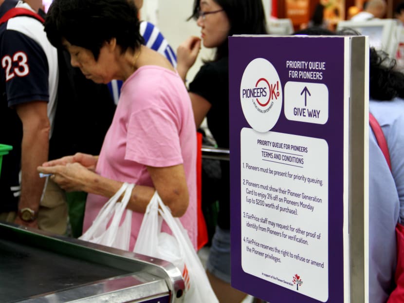 Gallery: Discounts, preferential treatment for pioneers at NTUC supermarkets, outlets