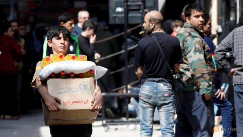 12.4 million people food insecure in war-torn Syria: WFP 12.4 million people food insecure in war-torn Syria: WFP