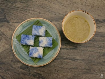 Heard of pulut tekan? Chef Damian D’Silva makes the kaya according to his granddad’s recipe