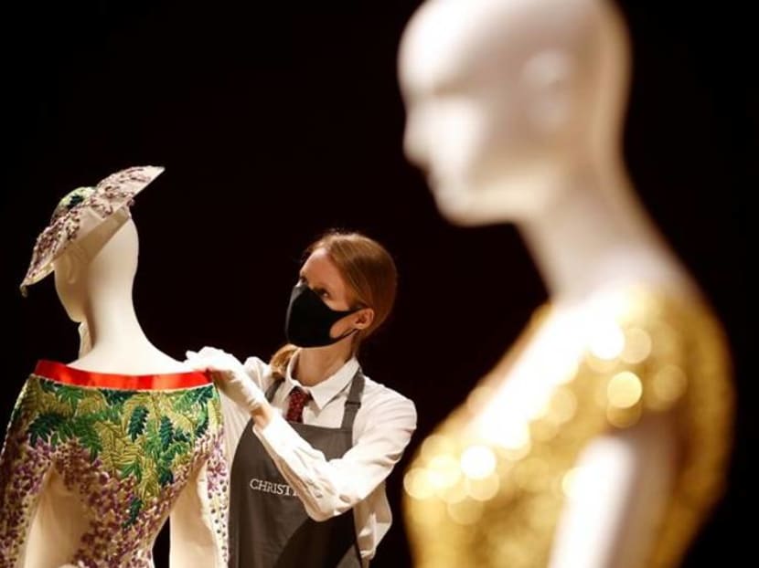 Mick Jagger jackets on sale in L'Wren Scott designs auction Mick Jagger jackets on sale in L'Wren Scott designs auction