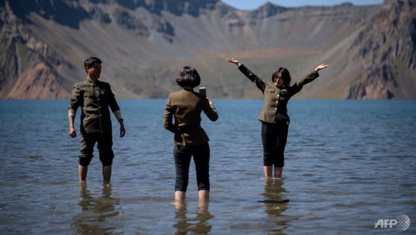 Among the believers in North Korea's 'holy land' Among the believers in North Korea's 'holy land'