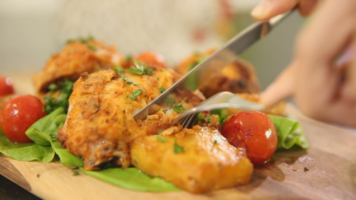 Healthy Oven-‘Fried’ Chicken Recipe - 8days