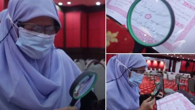 Perlu guna kanta pembesar tidak halang wanita 72 tahun khatam al-Quran