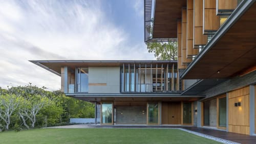 A Singapore home with a three-storey ‘loudspeaker’ to call everyone to mealtimes