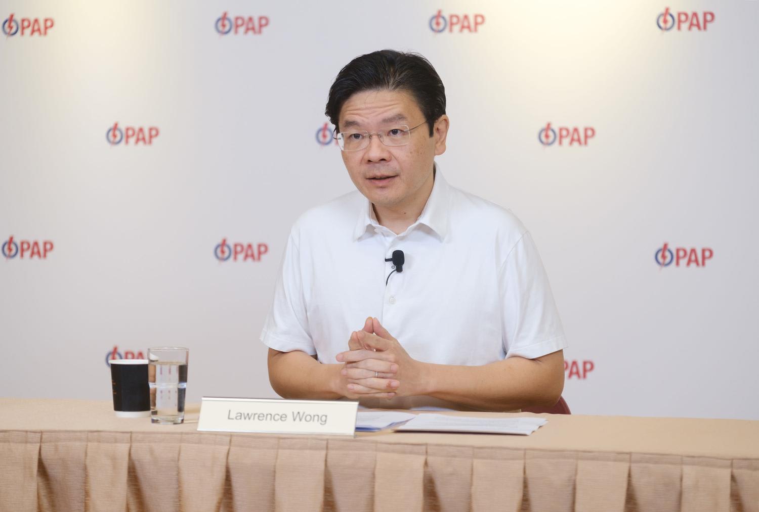Mr Lawrence Wong was on April 15, 2022, named by Cabinet ministers as the leader of the fourth generation of Singapore's political leadership. Mr Lawrence Wong was on April 15, 2022, named by Cabinet ministers as the leader of the fourth generation of Singapore's political leadership.