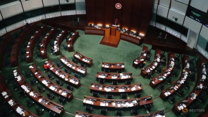 Hong Kong disqualifies four opposition lawmakers following Beijing resolution Hong Kong disqualifies four opposition lawmakers following Beijing resolution
