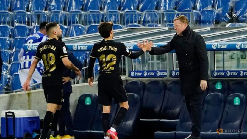 Koeman delighted as Barca players share goalscoring burden Koeman delighted as Barca players share goalscoring burden