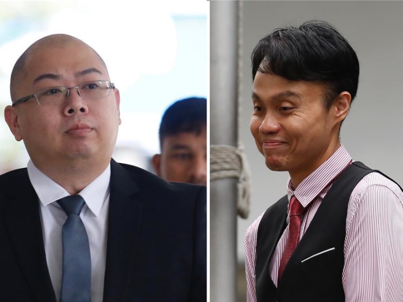 Terry Xu Yuanchen (left), the chief editor of socio-political website The Online Citizen, and Daniel De Costa Augustin (right) are charged with criminal defamation of the Cabinet.