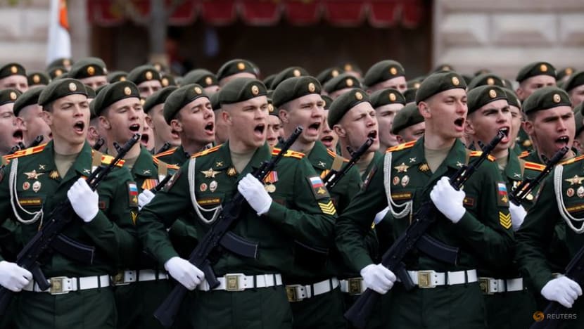 Putin channels memory of Hitler's defeat to urge victory in Ukraine Putin channels memory of Hitler's defeat to urge victory in Ukraine