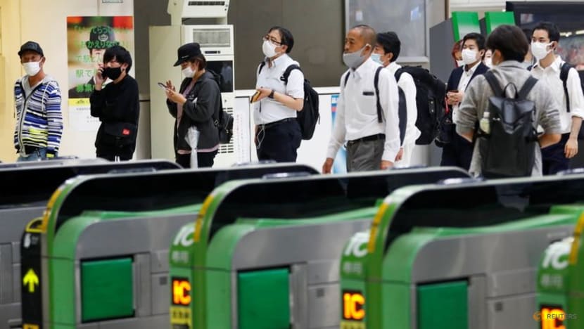 Tokyo trains crowded but little other damage day after strong quake