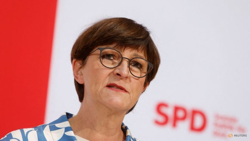 Co-chief of Germany's ruling SPD sceptical of NATO spending goal Co-chief of Germany's ruling SPD sceptical of NATO spending goal
