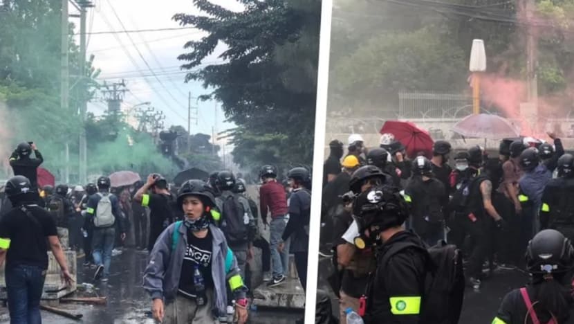 Sekurang-kurangnya 23 cedera dalam pertembungan penunjuk perasaan, polis Thailand
