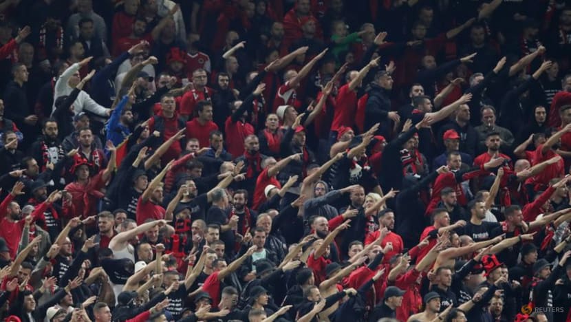 Crowd trouble mars Albania v Poland World Cup qualifier Crowd trouble mars Albania v Poland World Cup qualifier