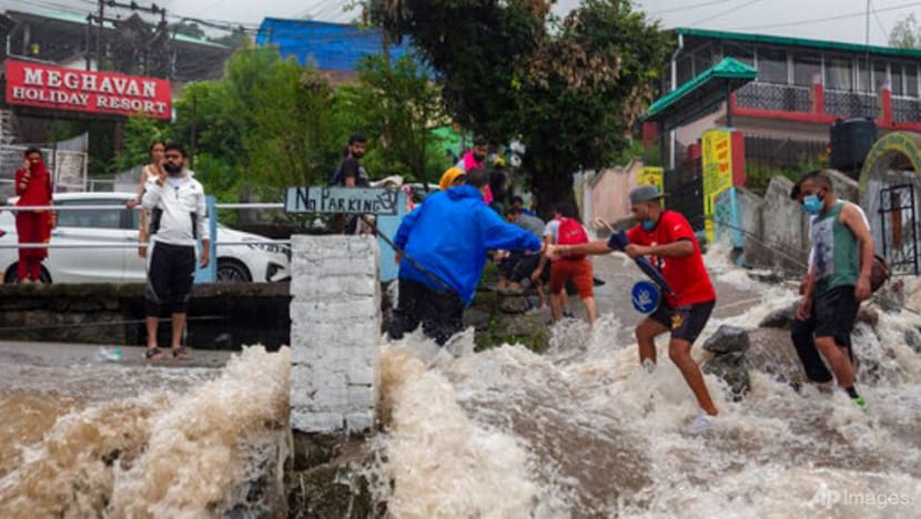 At least 2 dead after heavy rains swamp hilly northern Indian state At least 2 dead after heavy rains swamp hilly northern Indian state