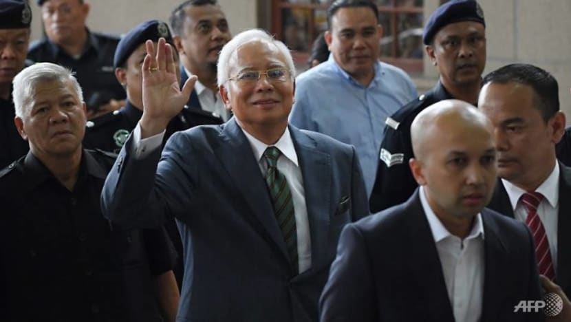 Former Malaysian PM Najib Razak charged with 3 counts of money laundering Former Malaysian PM Najib Razak charged with 3 counts of money laundering
