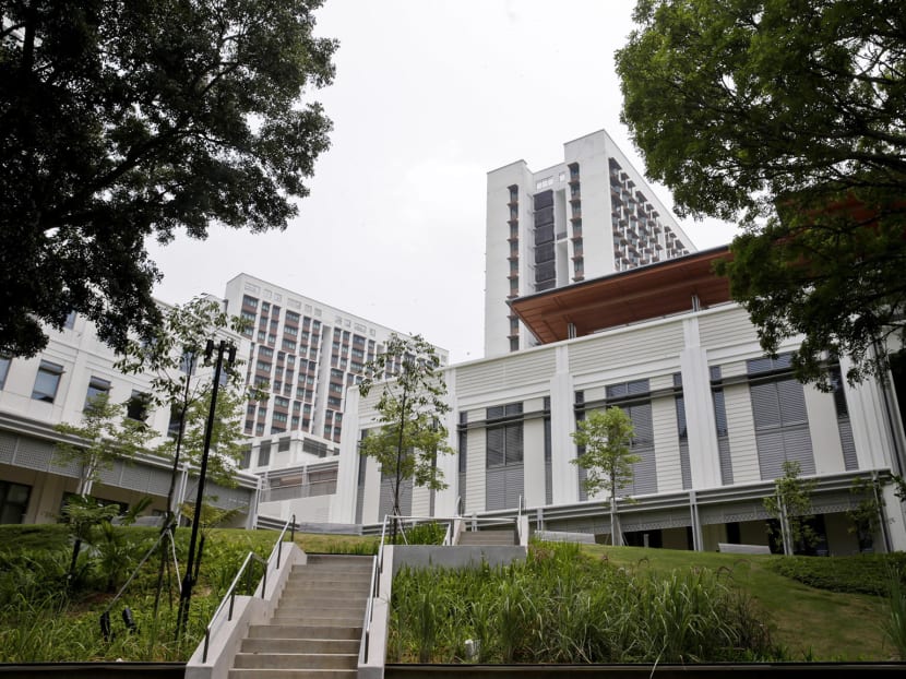 A view of Yale-NUS College. It will remain open and continue running its academic, co-curricular and research programmes until the end of academic year 2024/25. 