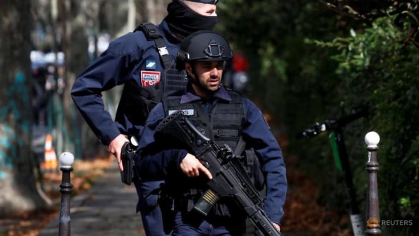 Knifeman in Paris wounds two at scene of Charlie Hebdo attacks Knifeman in Paris wounds two at scene of Charlie Hebdo attacks