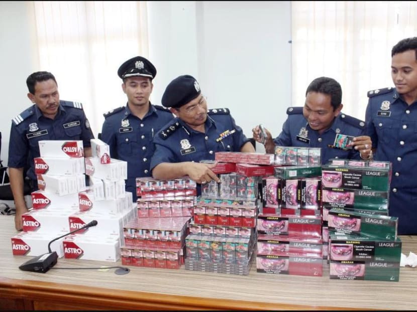 Contraband cigarettes were the most-smuggled commodity in Malaysia, says the country's Customs director-general. Photo: New Straits Times