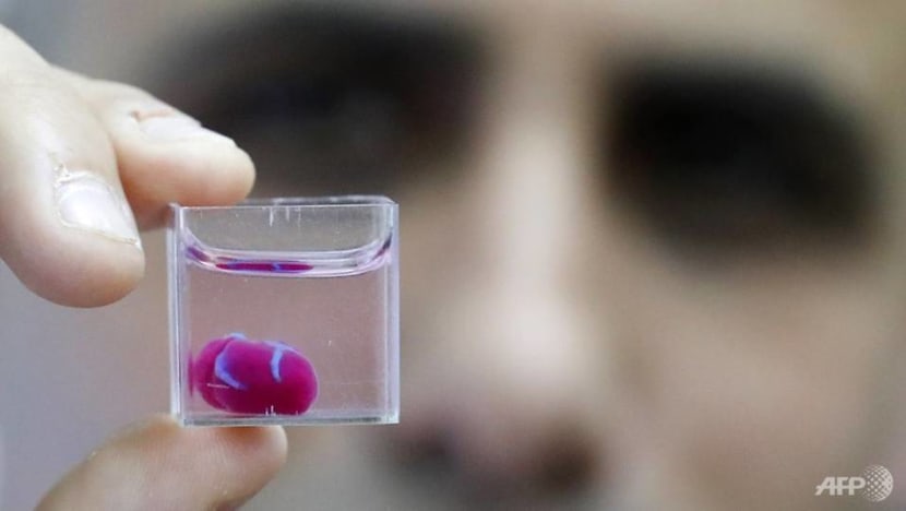 Scientists unveil 'first' 3D print of heart with human tissue, vessels Scientists unveil 'first' 3D print of heart with human tissue, vessels