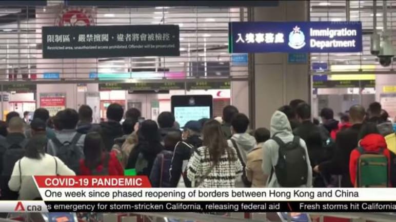 Families reunite after phased border reopening between Hong Kong and China | Video