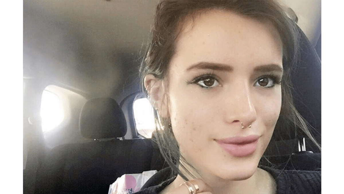 Bella Thorne Posts No Make Up Selfie 8days