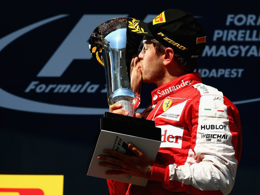 Gallery: Vettel wins action-packed Hungarian GP ahead of Red Bulls