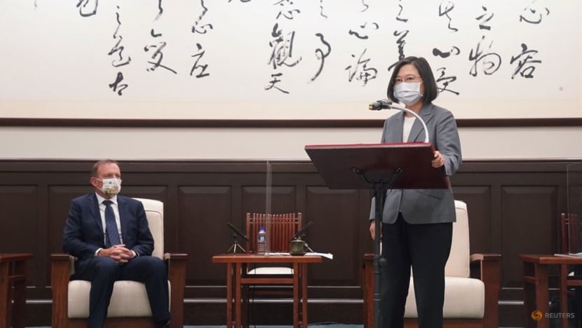 Taiwan will ensure regional peace, president tells French senators Taiwan will ensure regional peace, president tells French senators