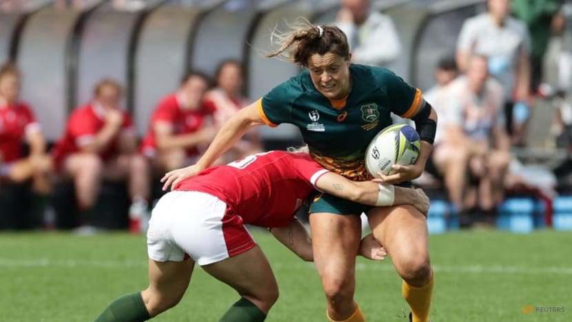 Rugby-Australia advance to quarter-finals with narrow win over Wales Rugby-Australia advance to quarter-finals with narrow win over Wales