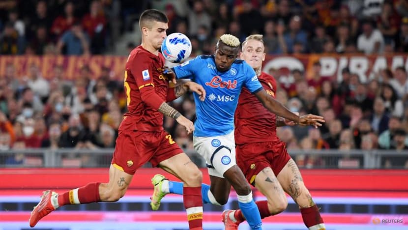 Mourinho sent off as Roma ends Napoli's winning start to season Mourinho sent off as Roma ends Napoli's winning start to season