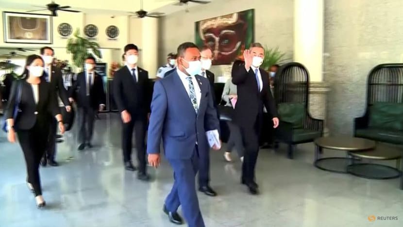 China's foreign minister visits Tonga after Pacific Islands delay regional pact China's foreign minister visits Tonga after Pacific Islands delay regional pact