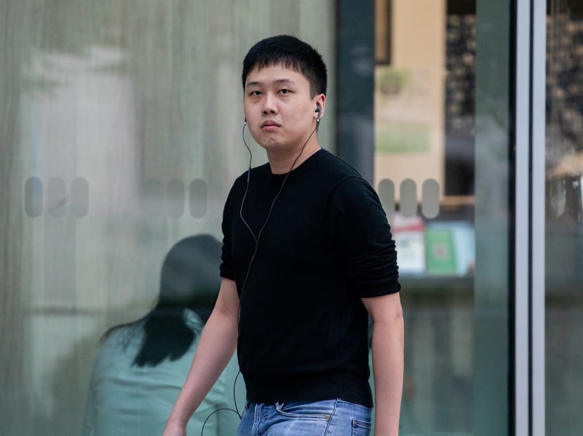 Jonathan Ong Jun Jie, 30, outside the State Courts on Feb 26, 2024.