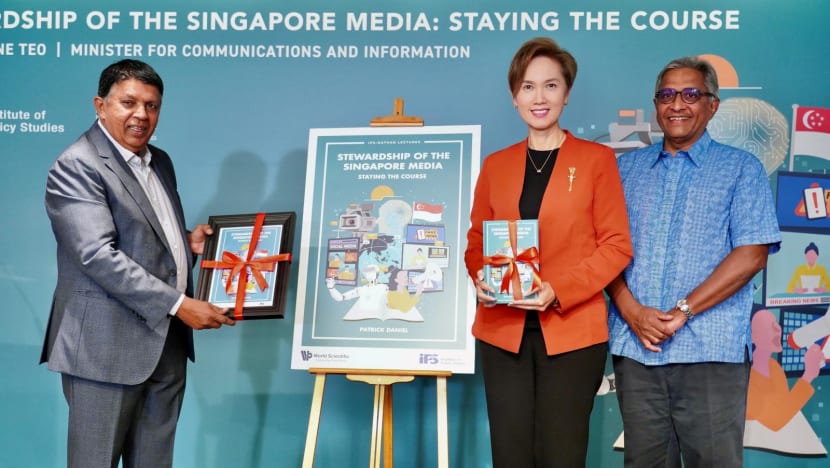 In full: Josephine Teo's speech at the book launch of former interim SPH CEO Patrick Daniel