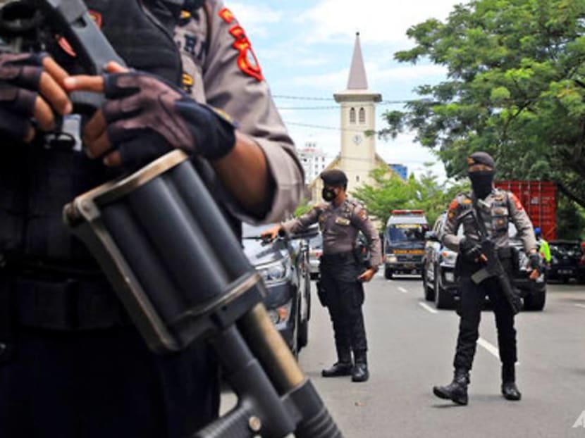 Indonesia church suicide bombers were newlyweds who learnt bomb making online