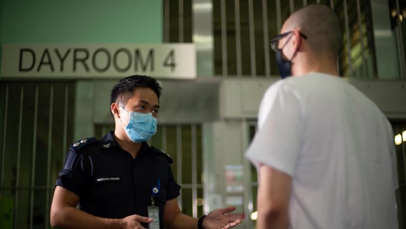 Inmate stressed by long sentence, family's disappointment finds comfort in supportive prison officer Inmate stressed by long sentence, family's disappointment finds comfort in supportive prison officer