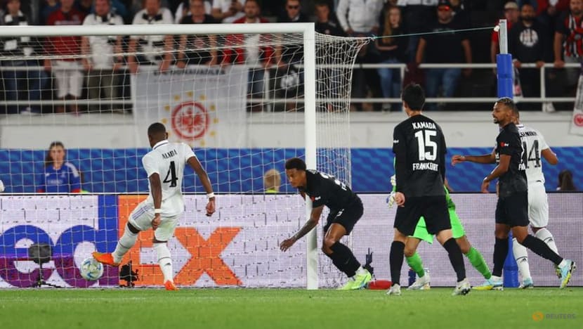 Real beat Eintracht 2-0 for record-equalling fifth UEFA Super Cup win