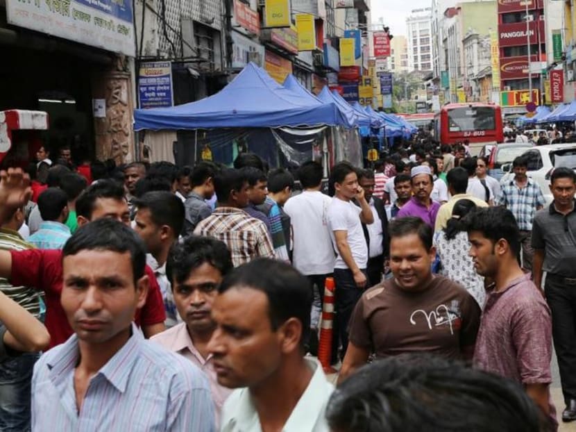 Because they could not work under a student visa, many Bangladeshis were left with little choice but to take up a job - any job - just to buy a ticket home. Photo: Malay Mail Online