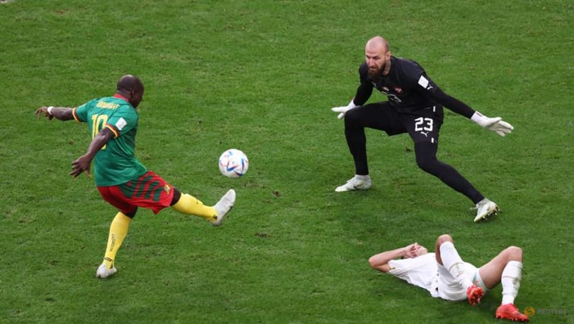 Aboubakar inspires Cameroon rally in 3-3 draw with Serbia Aboubakar inspires Cameroon rally in 3-3 draw with Serbia