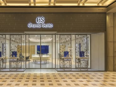 Grand Seiko opens its first standalone boutique in Singapore, located in Marina Bay Sands