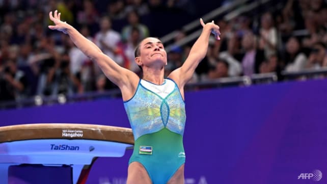Evergreen Uzbek gymnast Oksana Chusovitina dreams of Paris Olympics