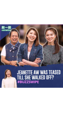 Dennis Chew wreaks havoc for Fann Wong and Jeanette Aw on Creme De La Creme

A bite-sized series that delivers current content on the latest and trendiest in Entertainment, Lifestyle and Food.

@jeanetteaw @fannaiaiwong @denniszhouchongqing @juin66 #justswipelah #buzzswipe